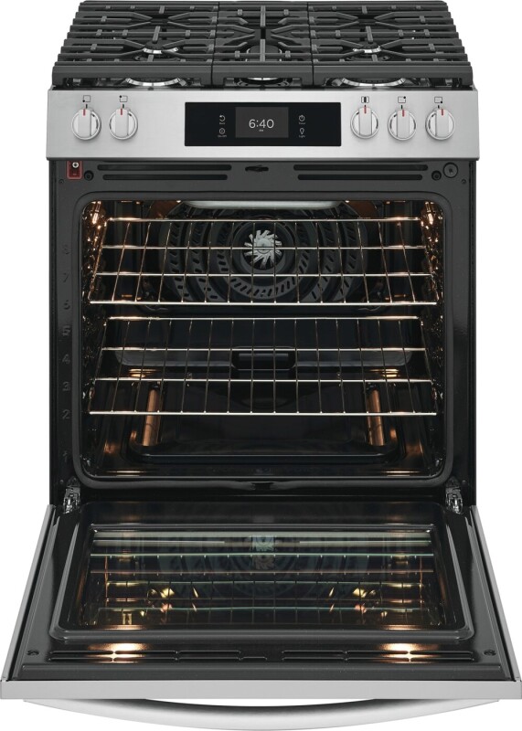 30" Front Control Gas Range with Stone-Baked Pizza view 5