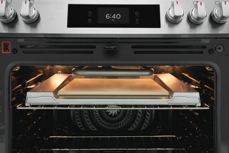 30" Front Control Gas Range with Stone-Baked Pizza view 4