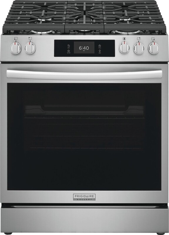 30" Front Control Gas Range with Stone-Baked Pizza view 3