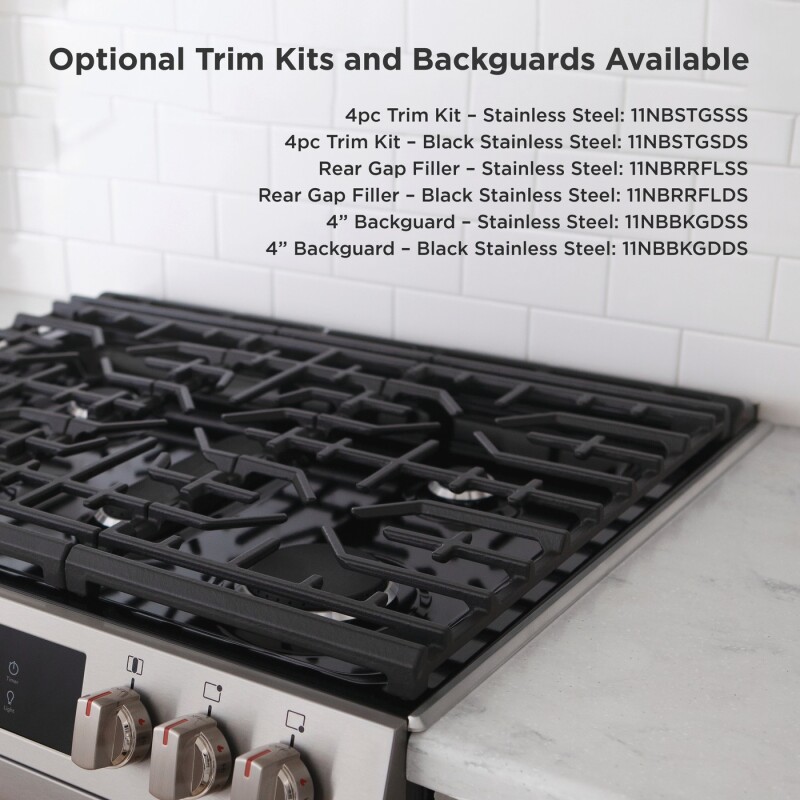 30" Front Control Gas Range with Stone-Baked Pizza view 22