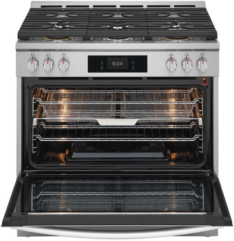 36" Gas Range with Air Fry view 11