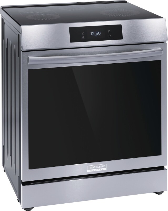 30" Front Control Induction Range with Total Convection view 24