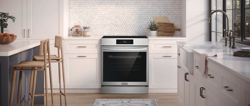 30" Front Control Induction Range with Stone-Baked Pizza view 22