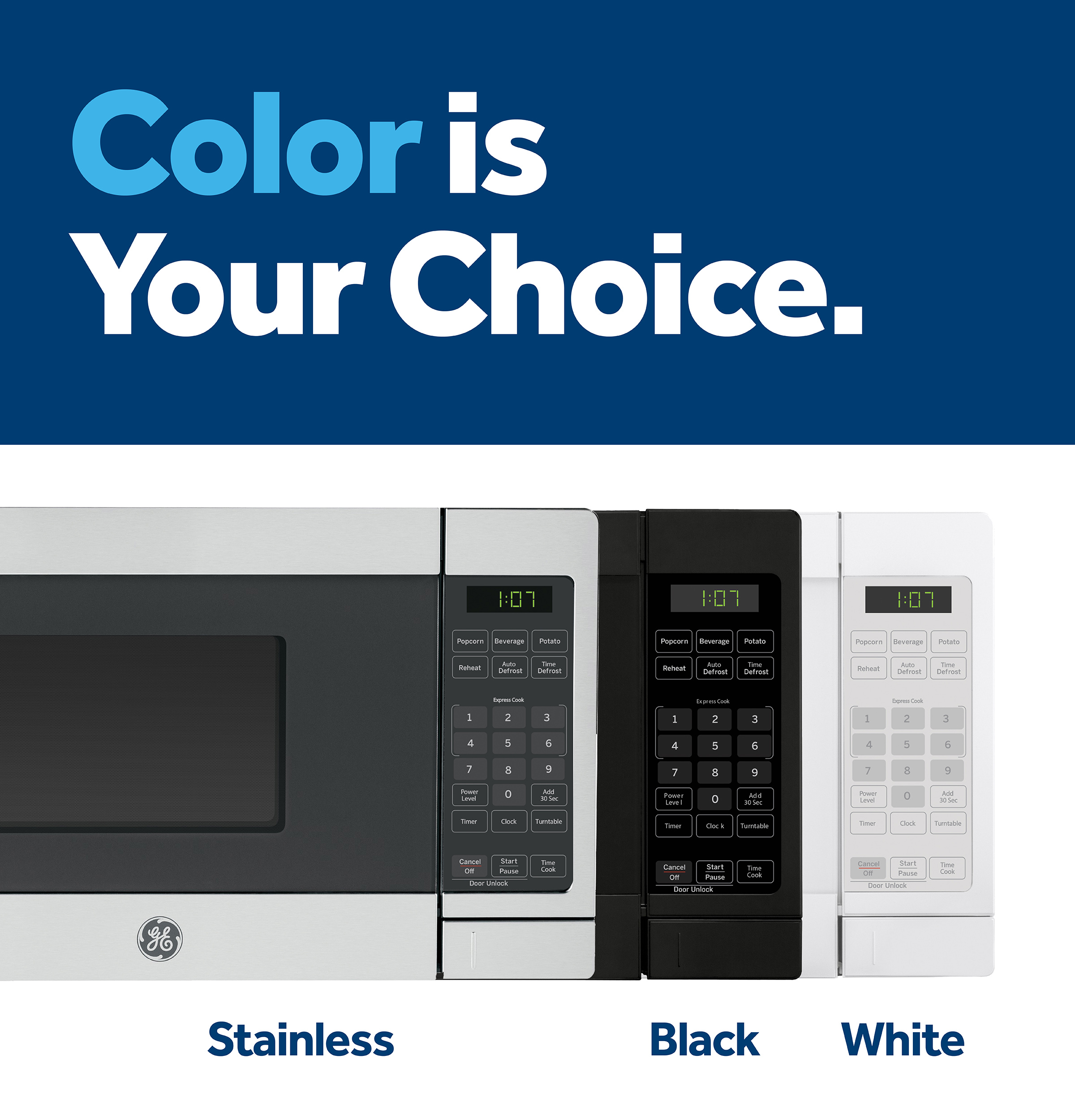 0.7 Cu. Ft. Spacemaker Countertop Microwave Oven view 8