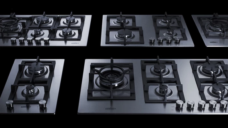 15" Wide 2-Burner Gas Cooktop In Stainless Steel view 4
