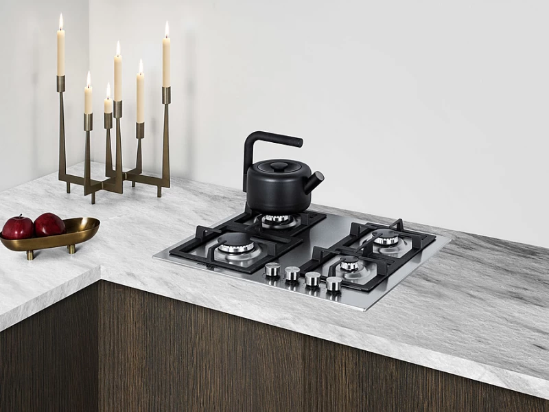 24" Wide 4-Burner Gas Cooktop In Stainless Steel view 6