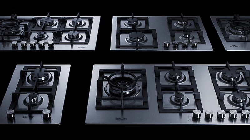 24" Wide 4-Burner Gas Cooktop In Stainless Steel view 4