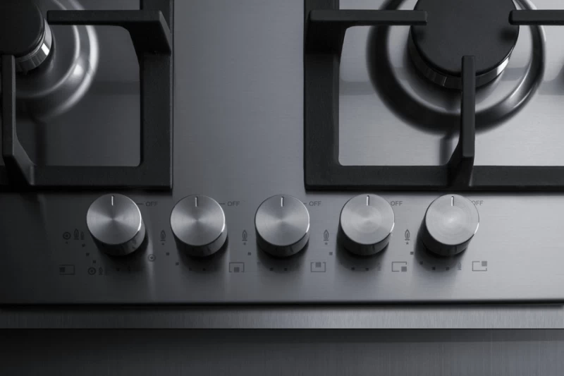 36" Wide 5-Burner Propane Gas Cooktop In Stainless Steel GCJ536SSLPTK