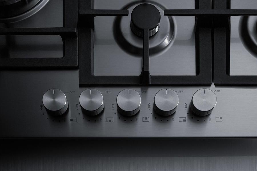 30" Wide 5-Burner Gas Cooktop In Stainless Steel GCJ5SS
