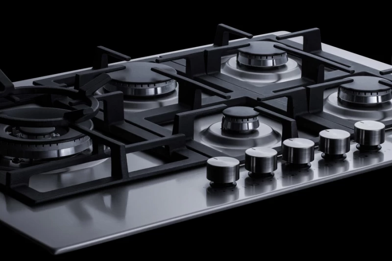 30" Wide 5-Burner Propane Gas Cooktop In Stainless Steel GCJ5SSLP