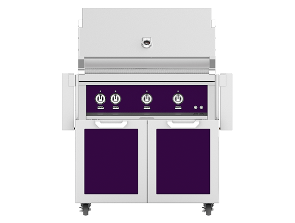 36" Outdoor Freestanding Grill on Double Door Cart GCR36LPPP