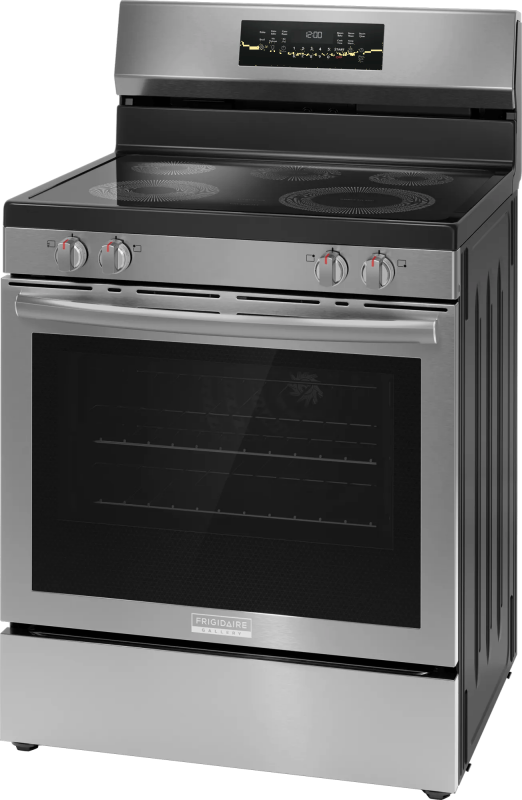 30" Rear Control Electric Range with Air Fry GCRE3059BF
