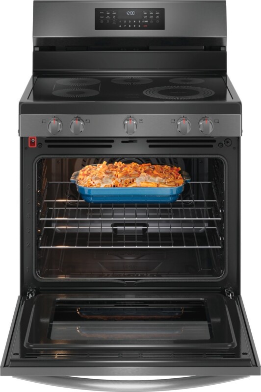 30" Electric Range with No Preheat + Air Fry view 2