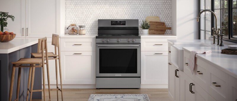 30" Electric Range with No Preheat + Air Fry view 4