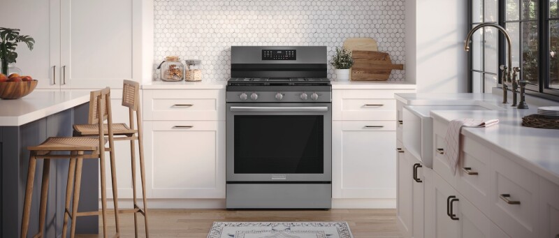 30" Gas Range with No Preheat + Air Fry view 4