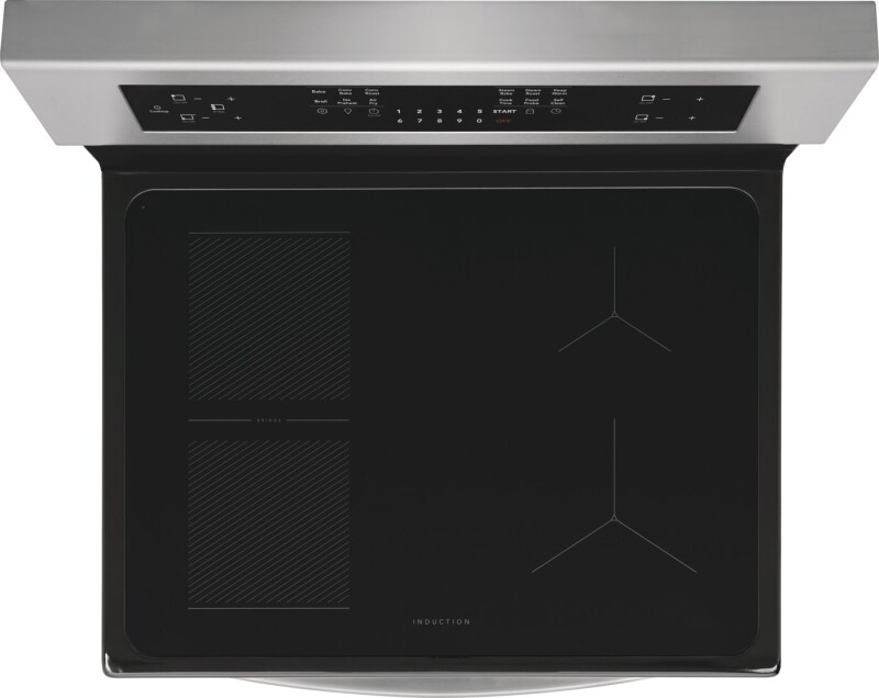 30" Freestanding Induction Range with Total Convection view 2