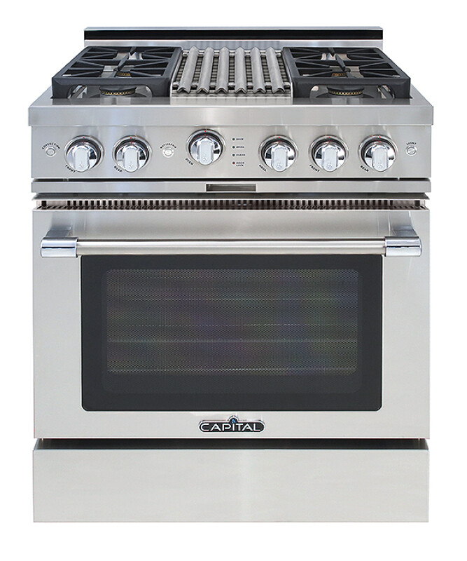 30″ Grand Chef Range 2 Sealed Burners / Bbq / 2 Sealed Burners LP GCSR302B2L