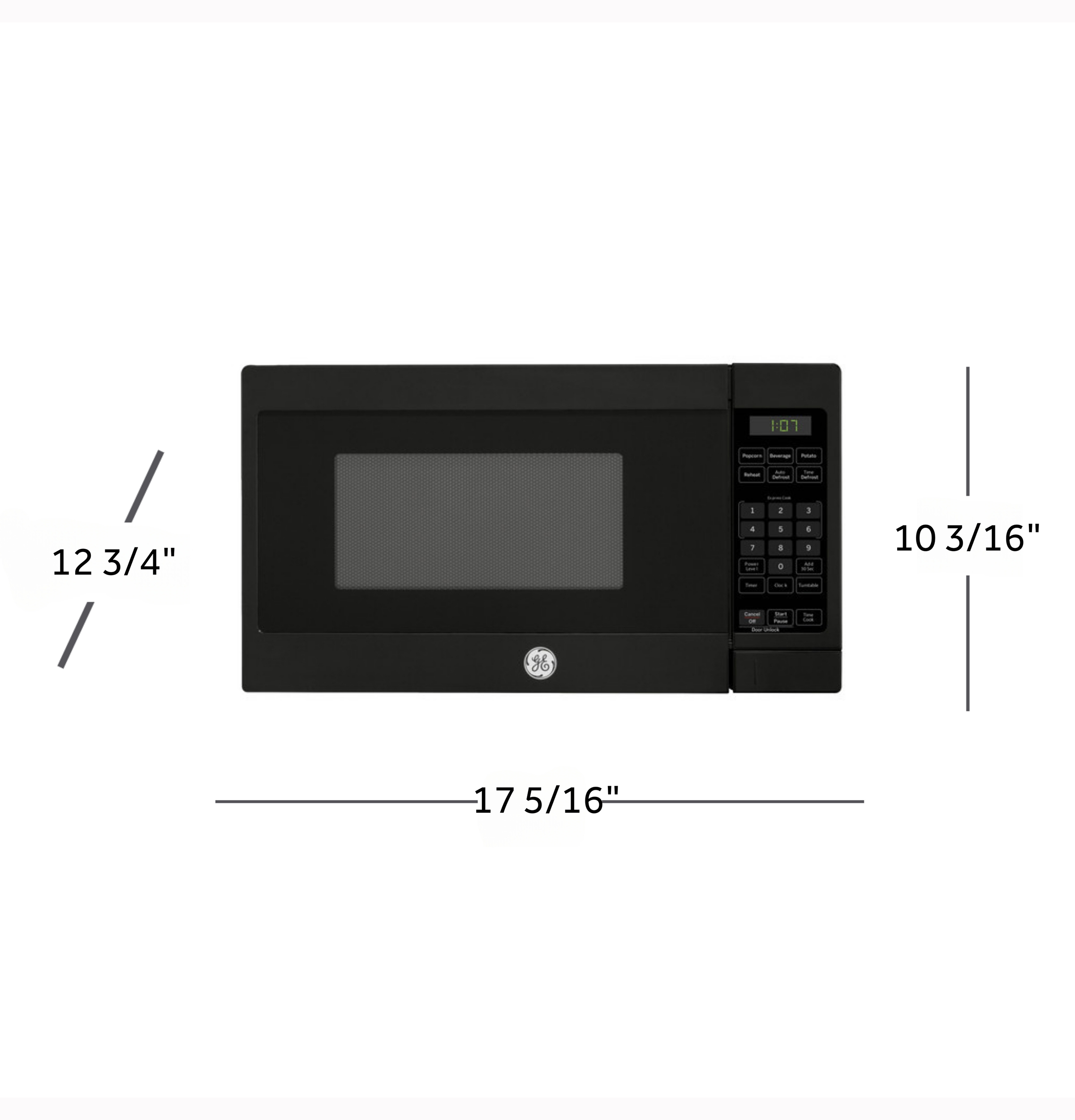 0.7 Cu. Ft. Capacity Countertop Microwave Oven view 6