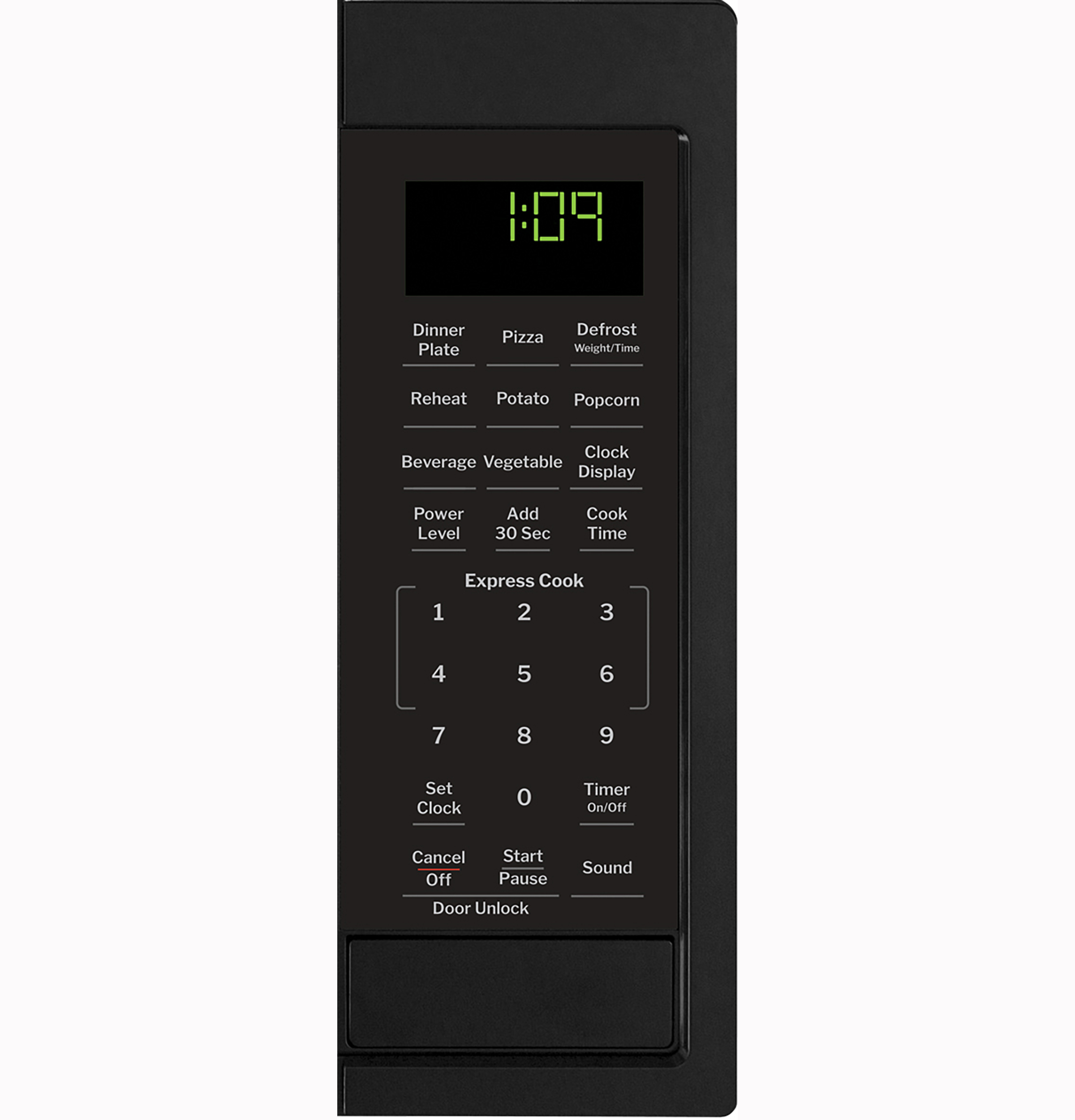 0.9 Cu. Ft. Capacity Countertop Microwave Oven view 2