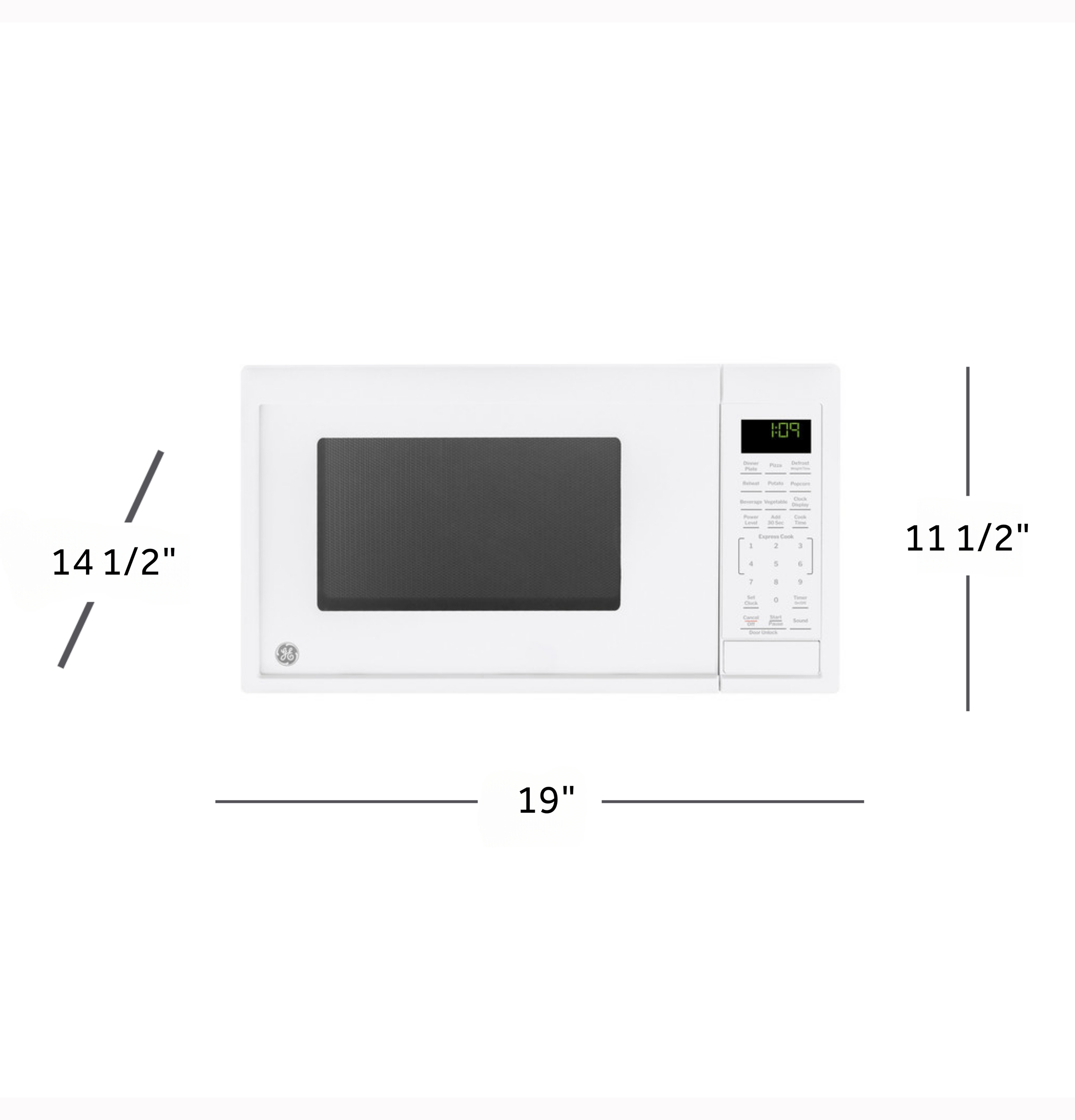 0.9 Cu. Ft. Capacity Countertop Microwave Oven view 15