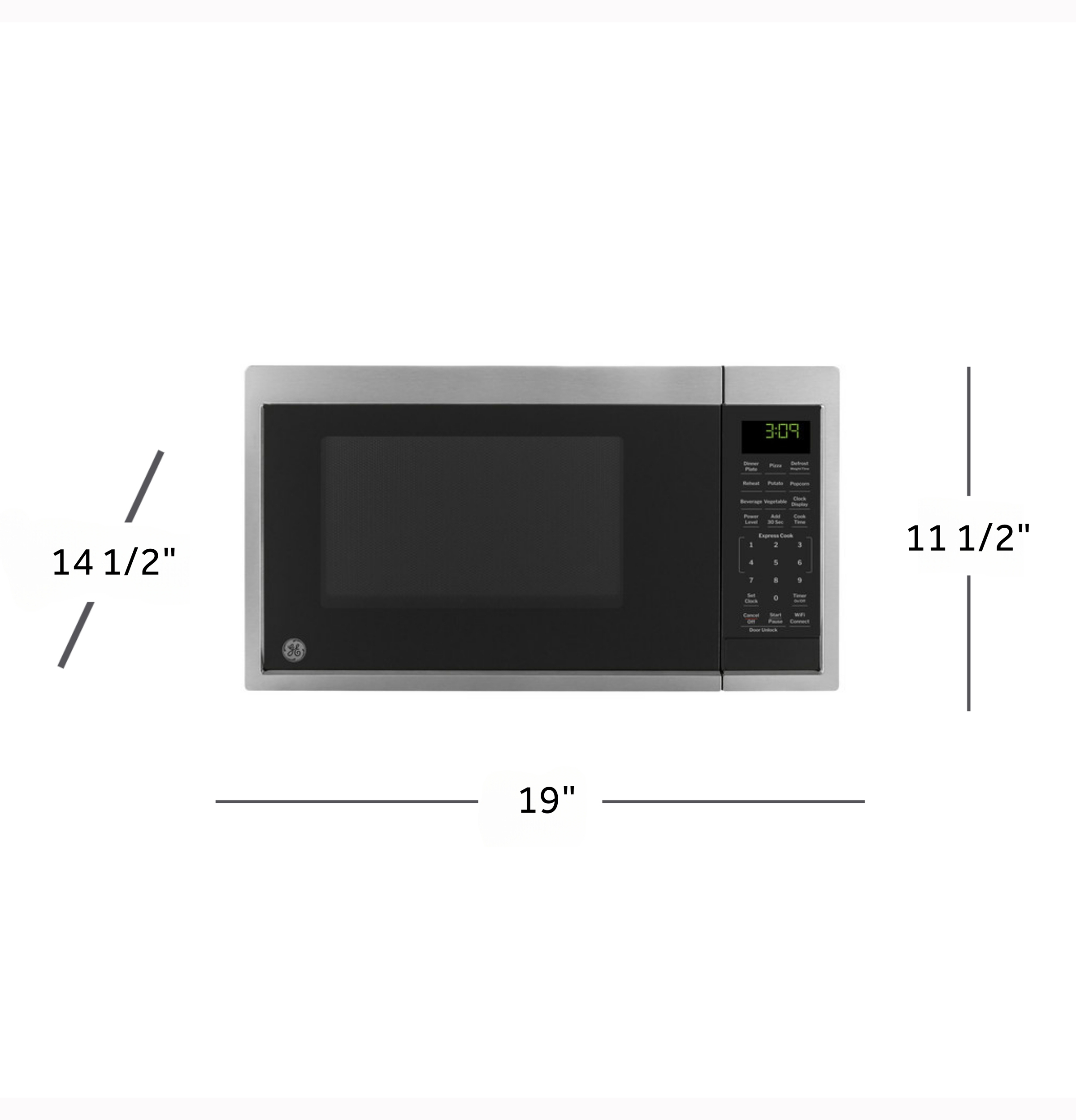 0.9 Cu. Ft. Capacity Smart Countertop Microwave Oven with Scan-To-Cook Technology view 3