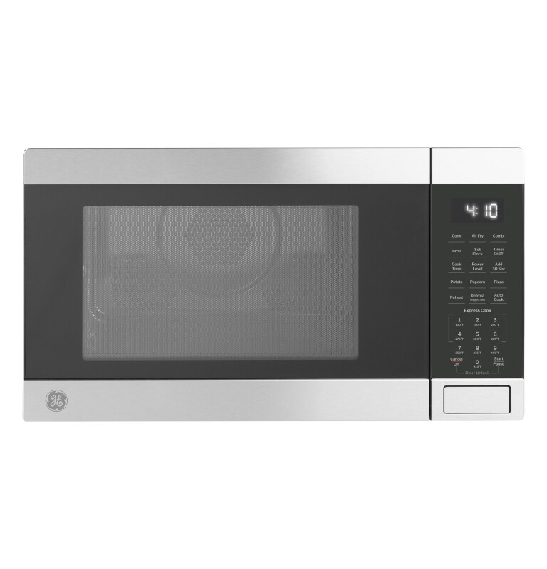 GE 1.0 Cu. Ft. Capacity Countertop Convection Microwave Oven with Air Fry Stainless Steel GCST10A1WSS Picture 1