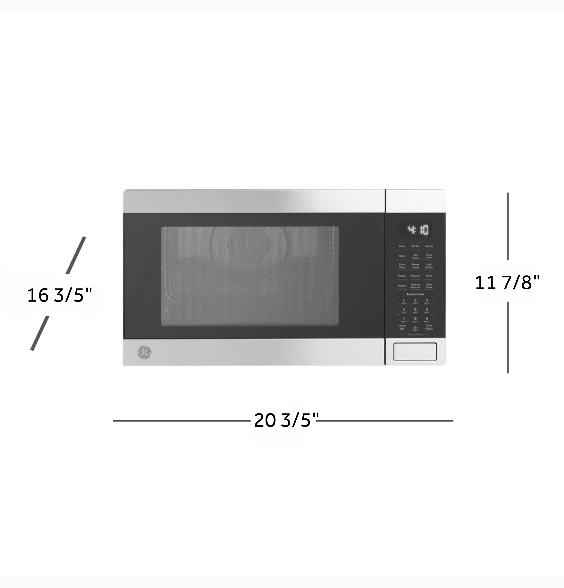 1.0 Cu. Ft. Capacity Countertop Convection Microwave Oven with Air Fry view 20