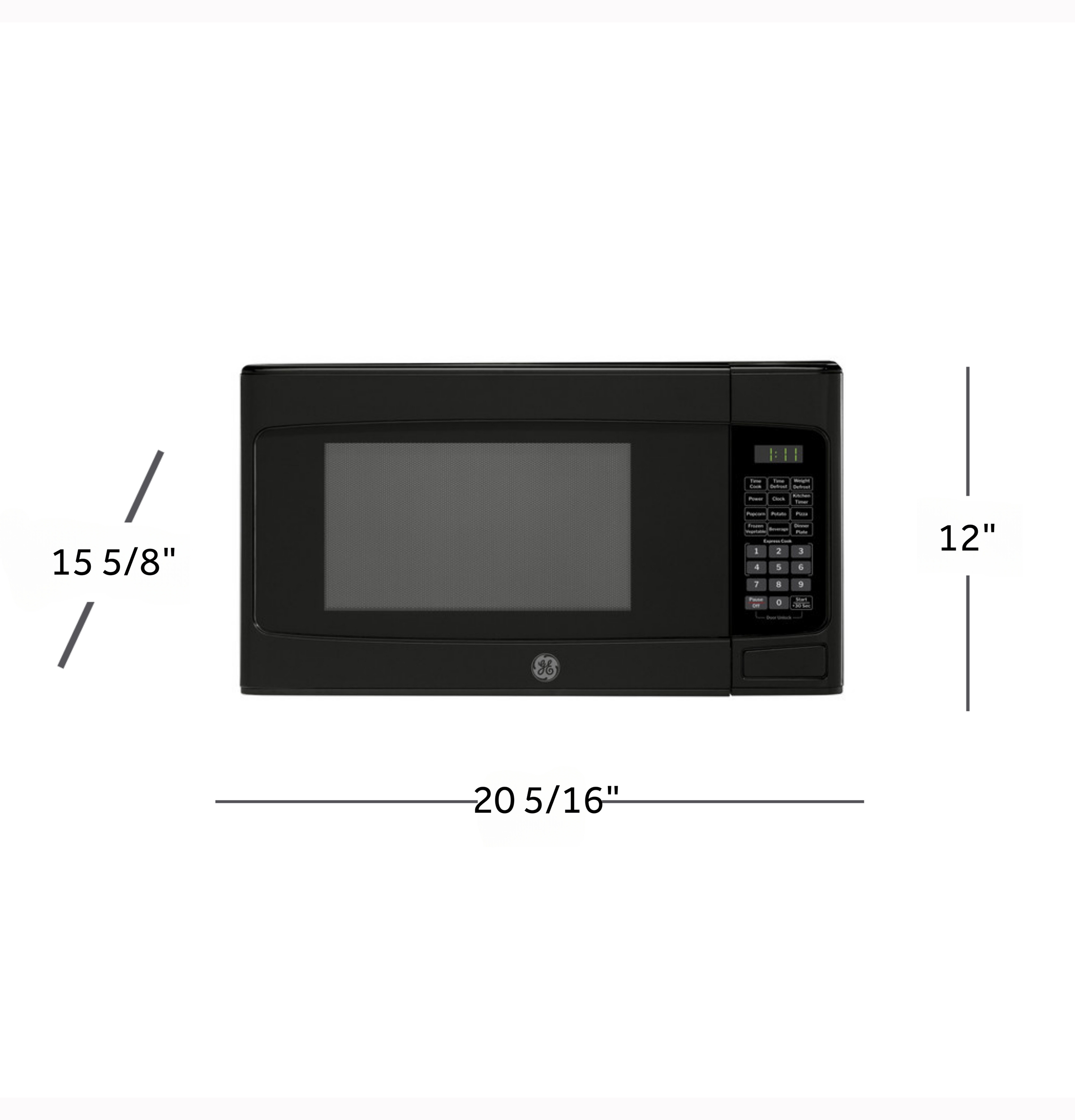1.1 Cu. Ft. Capacity Countertop Microwave Oven view 13