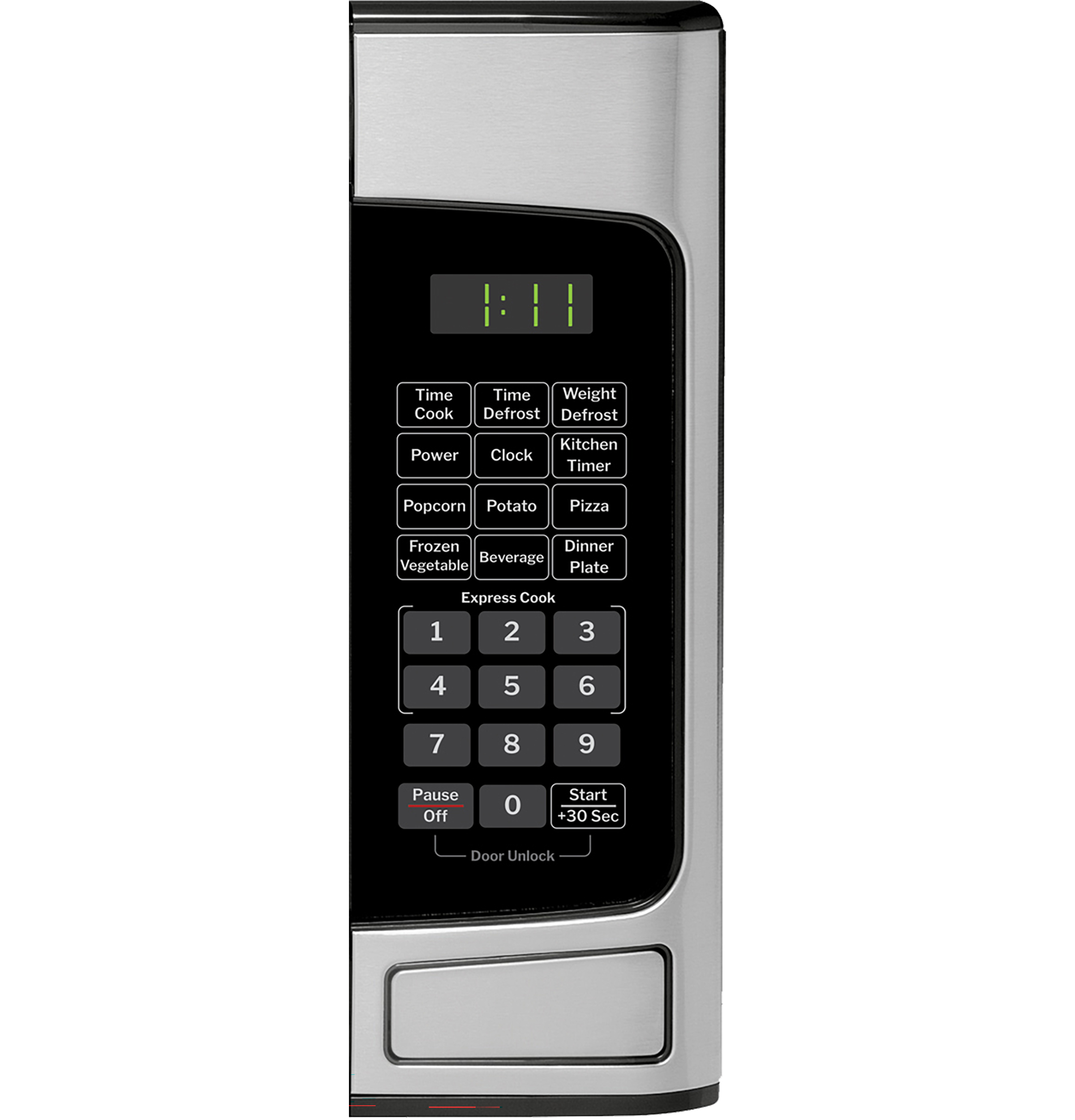 1.1 Cu. Ft. Capacity Countertop Microwave Oven view 2