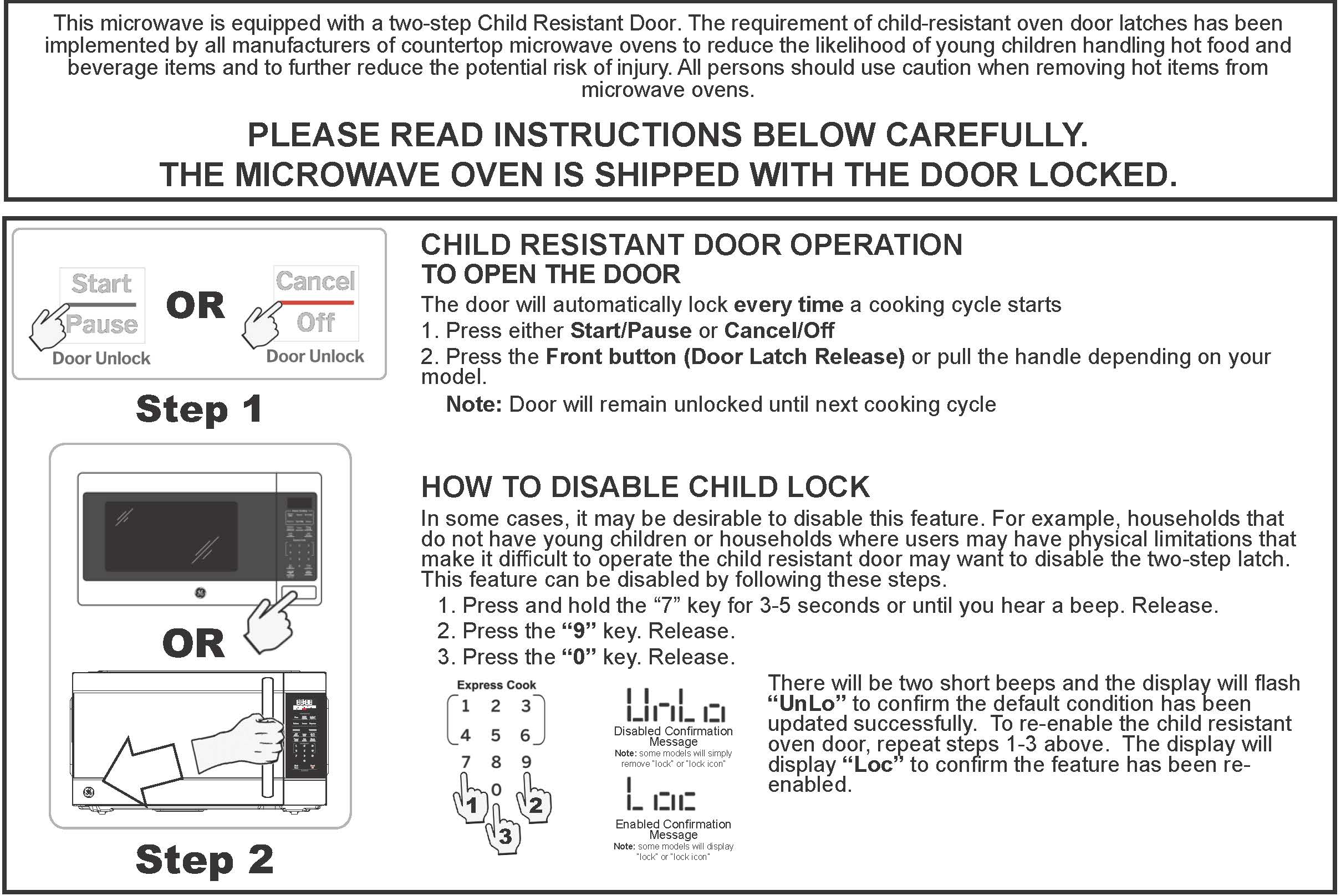 1.1 Cu. Ft. Capacity Countertop Microwave Oven view 11