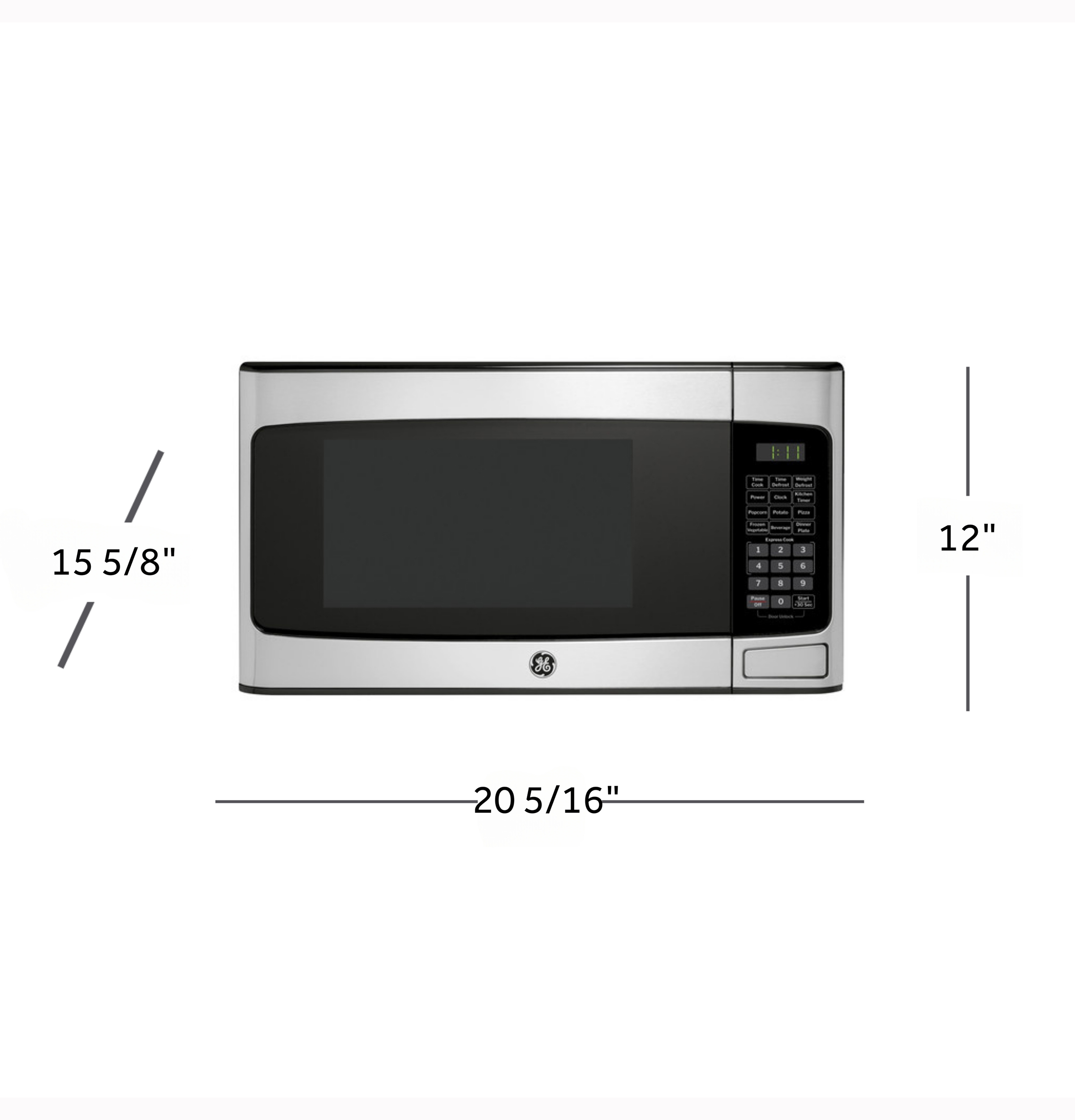 1.1 Cu. Ft. Capacity Countertop Microwave Oven view 12