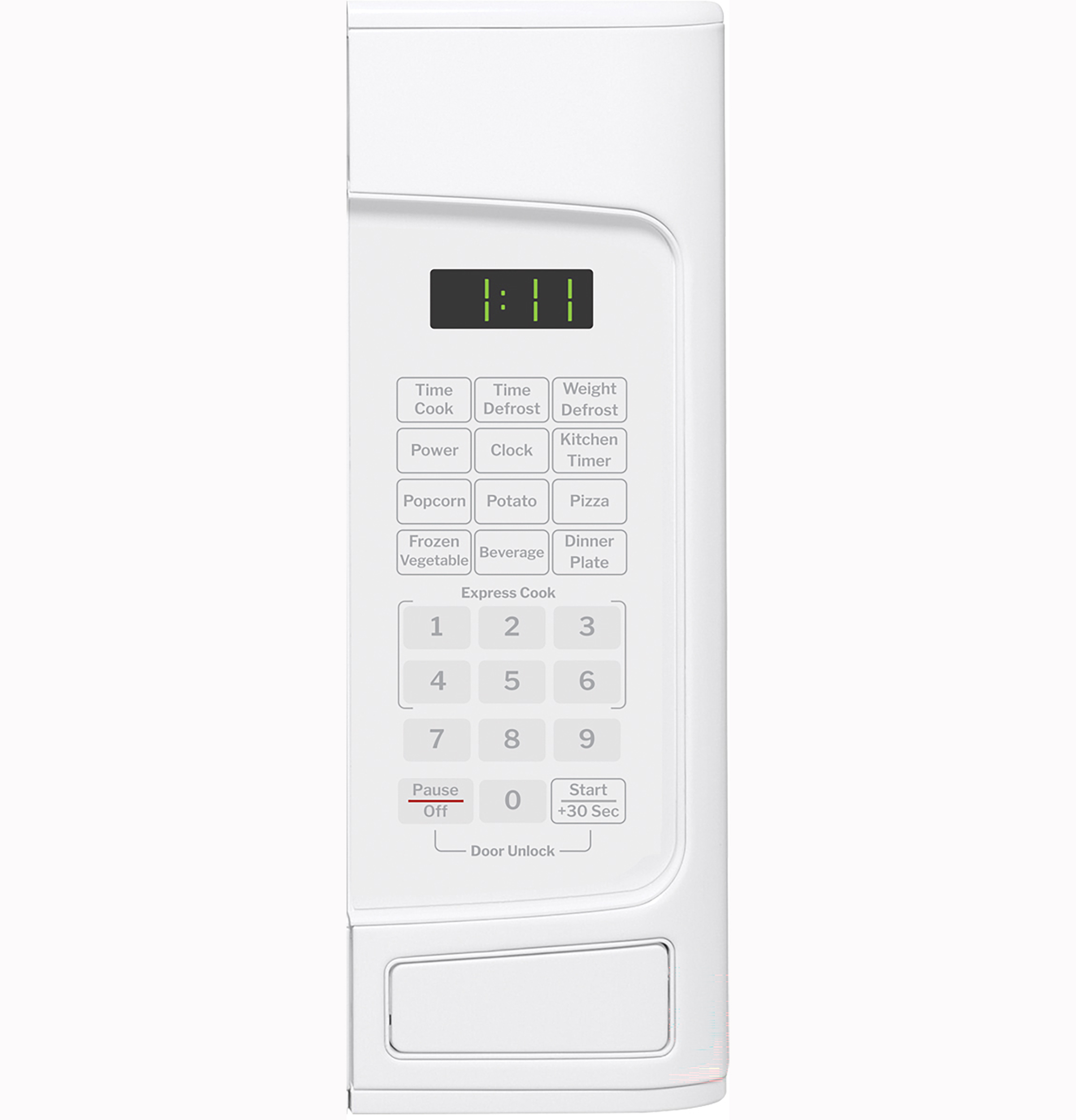 1.1 Cu. Ft. Capacity Countertop Microwave Oven view 2