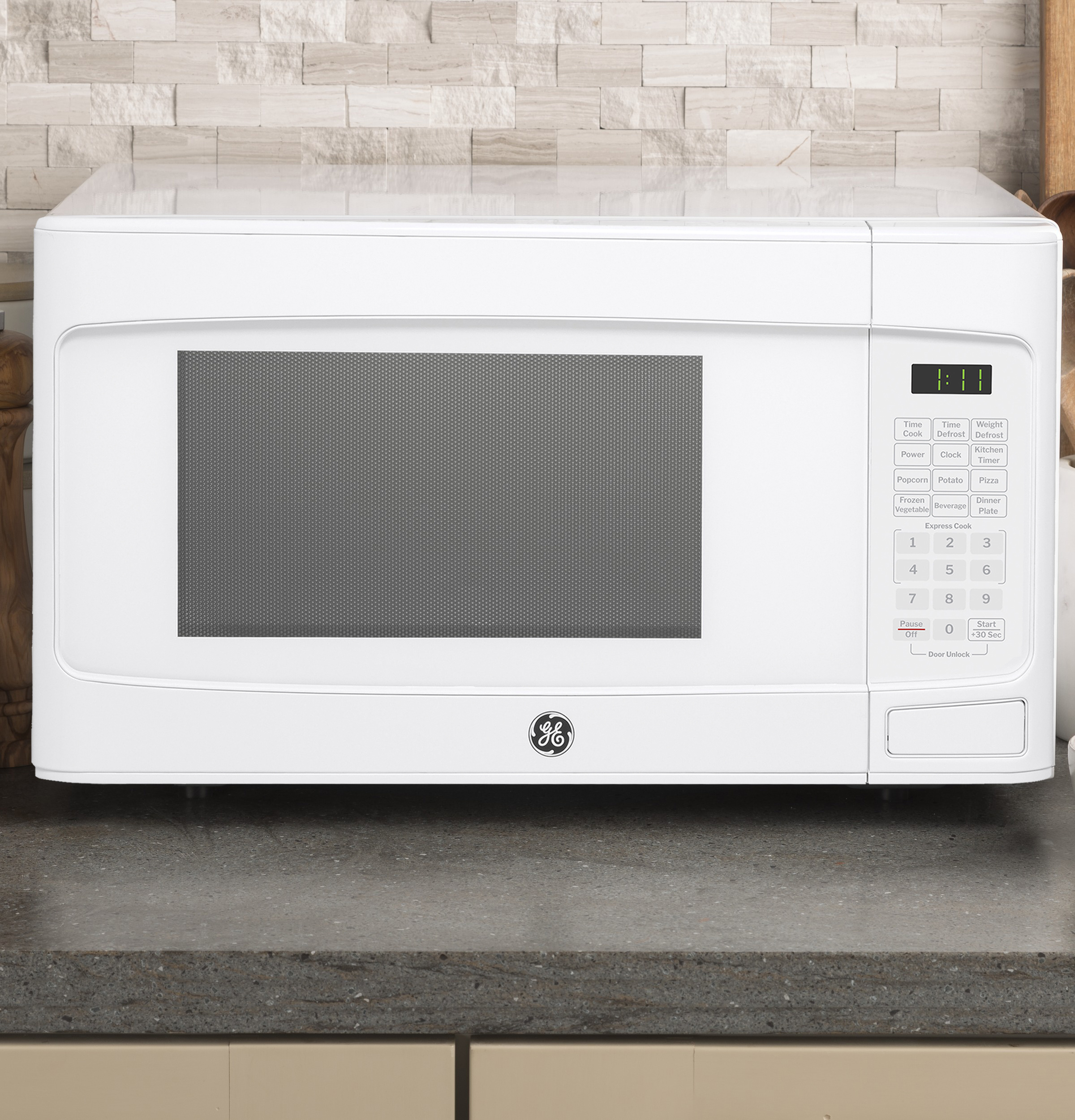 1.1 Cu. Ft. Capacity Countertop Microwave Oven view 4