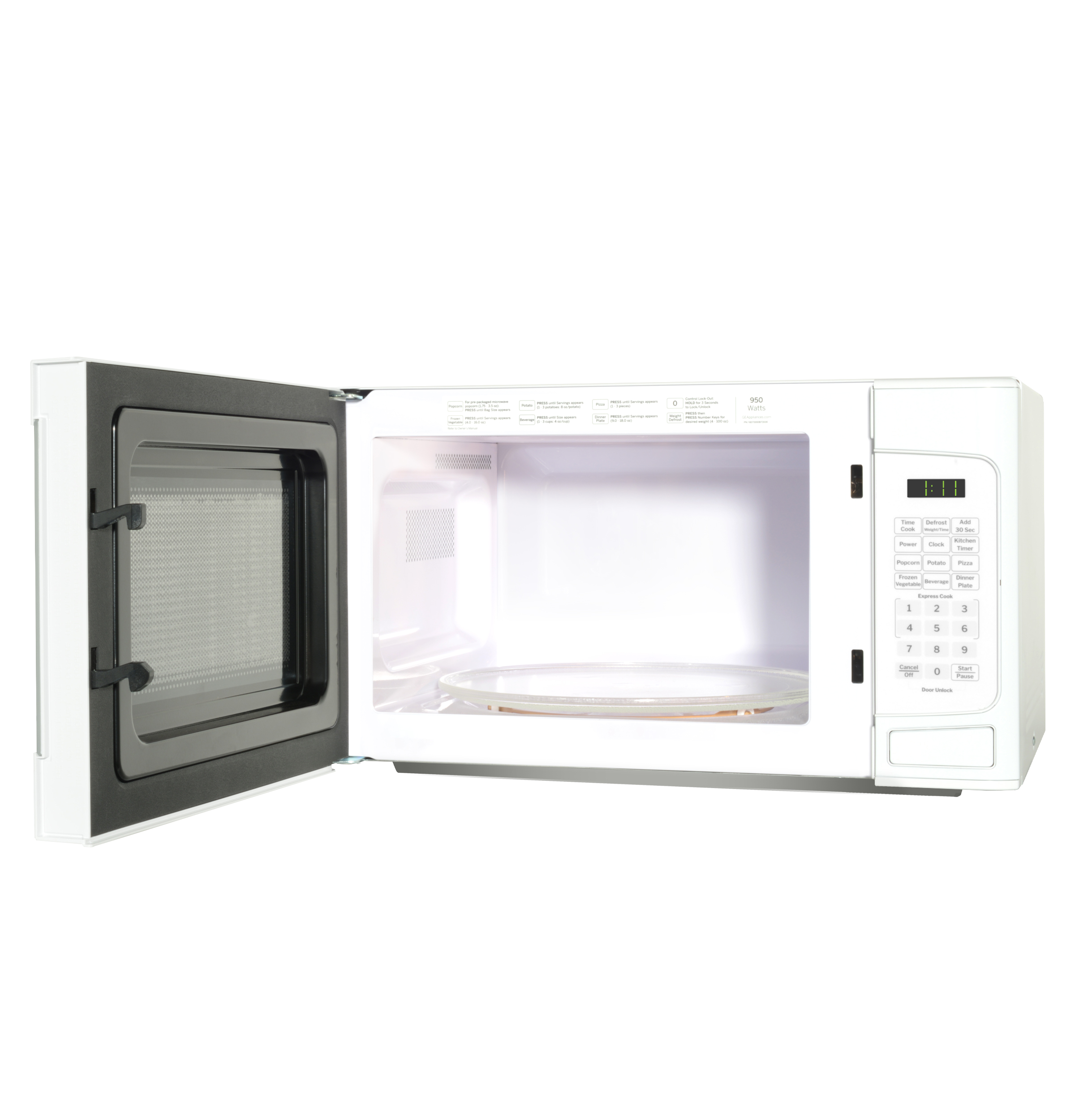 1.1 Cu. Ft. Capacity Countertop Microwave Oven view 5