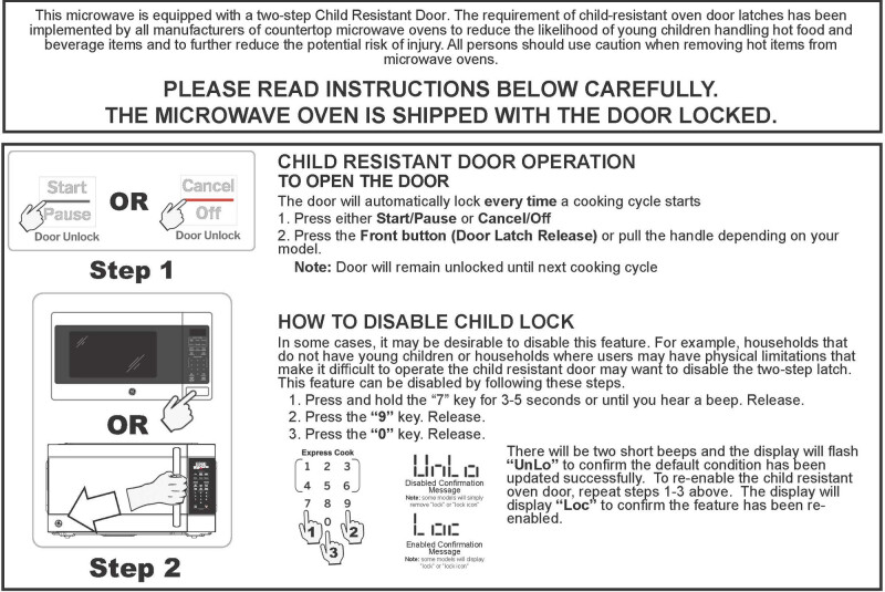 1.1 Cu. Ft. Capacity Countertop Microwave Oven view 31