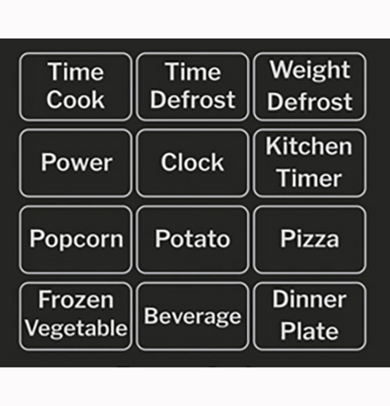 1.1 Cu. Ft. Capacity Countertop Microwave Oven view 39