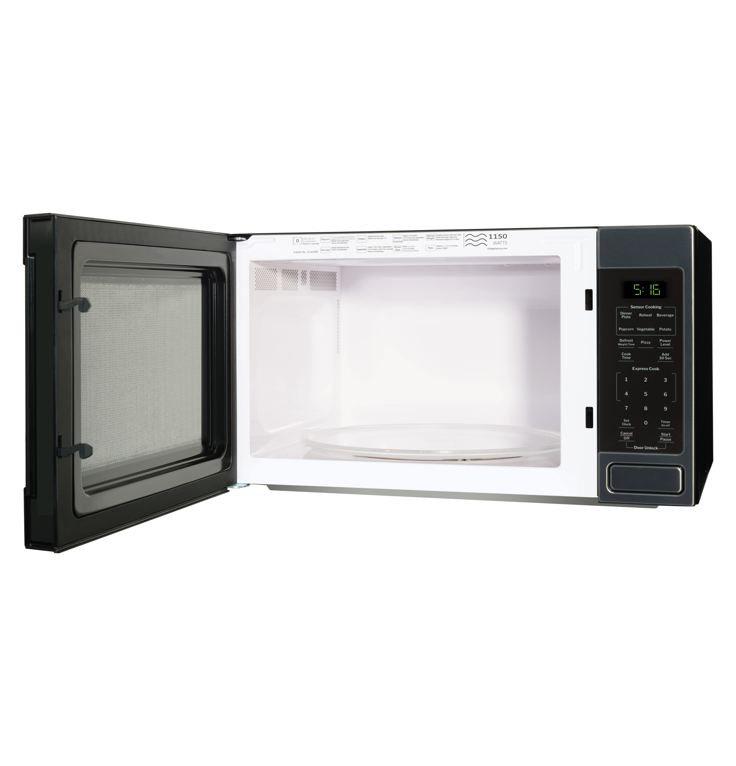 1.6 Cu. Ft. Countertop Microwave Oven view 16