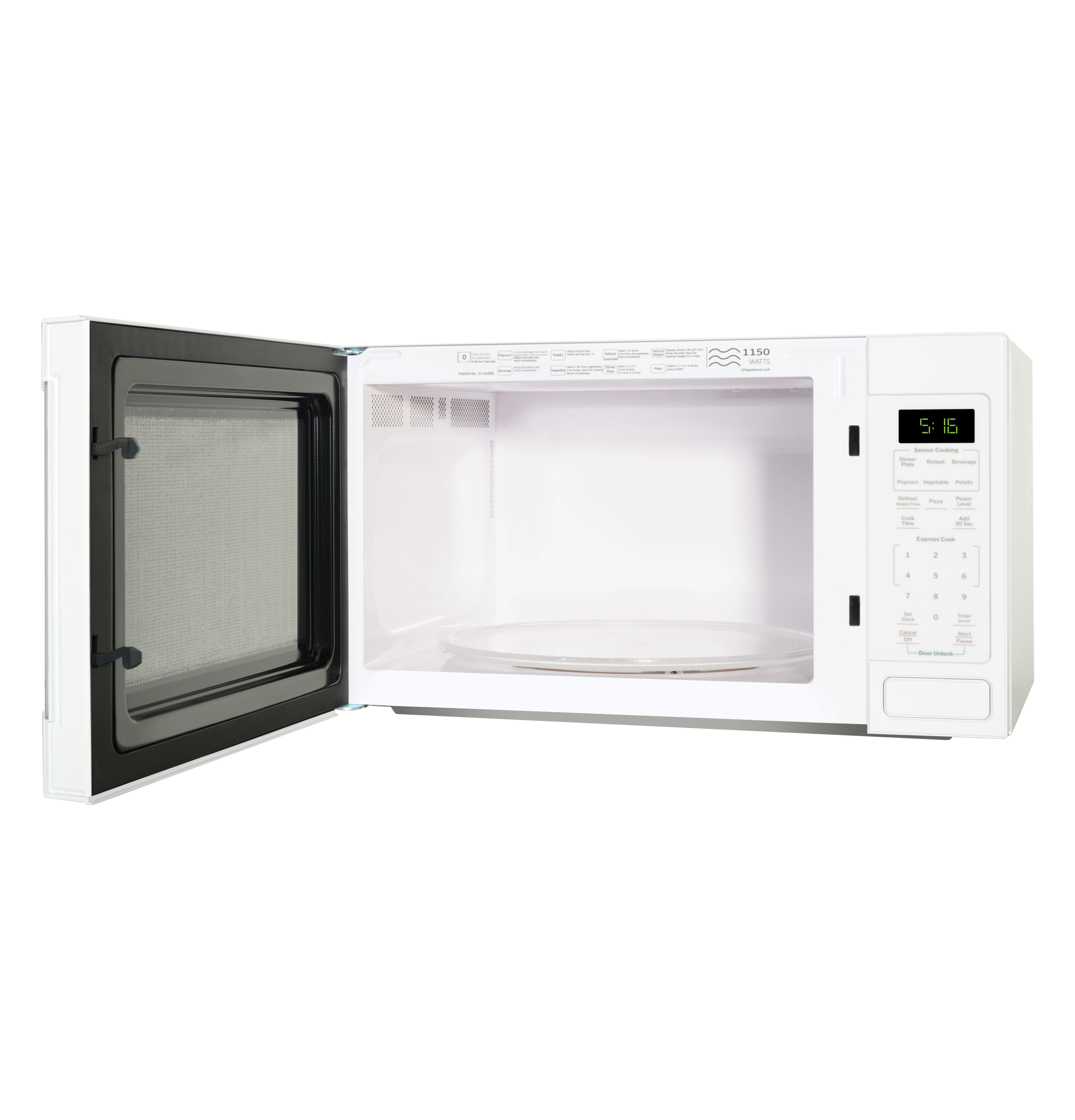 1.6 Cu. Ft. Countertop Microwave Oven view 4
