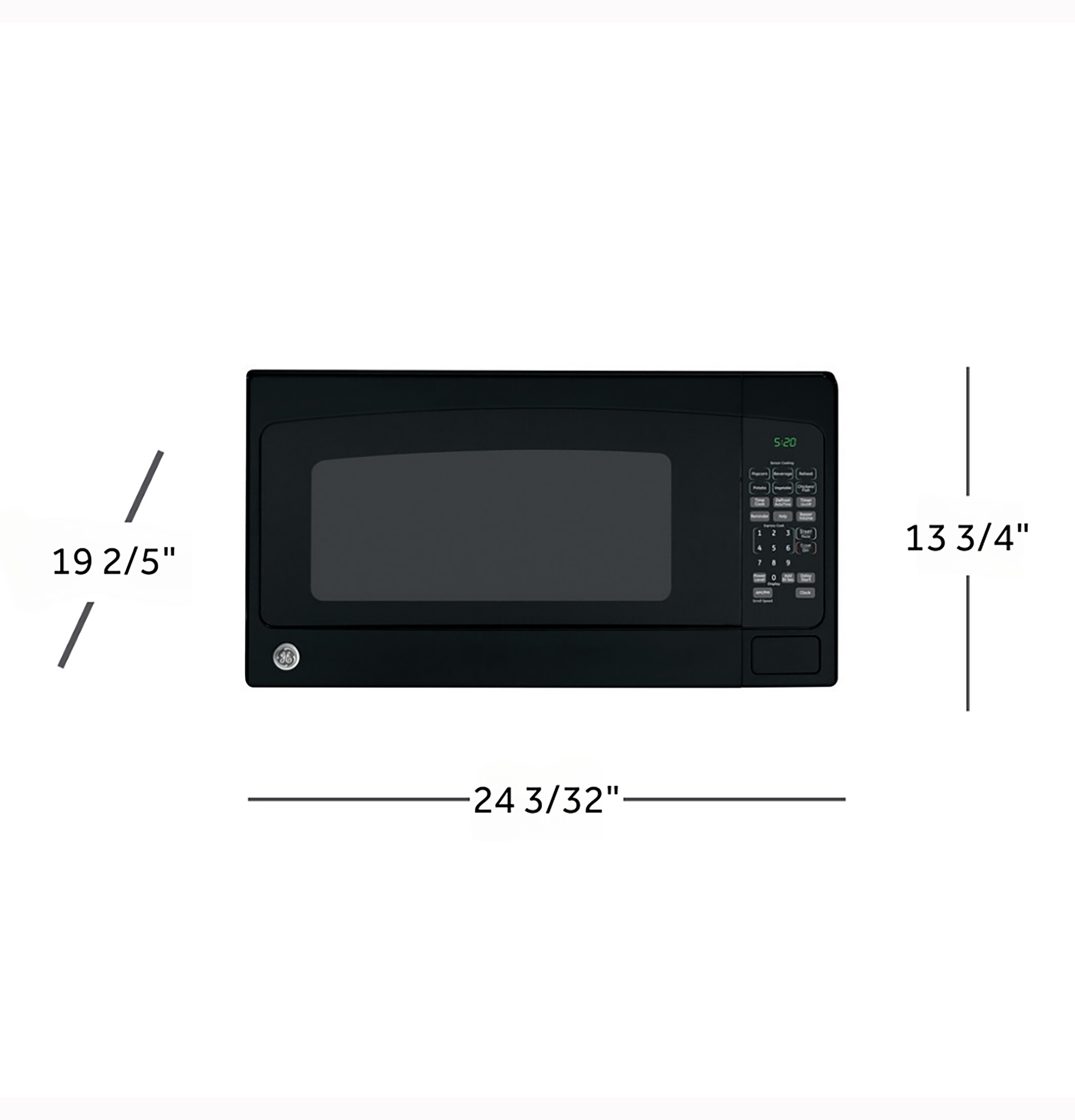 2.0 Cu. Ft. Capacity Countertop Microwave Oven view 11