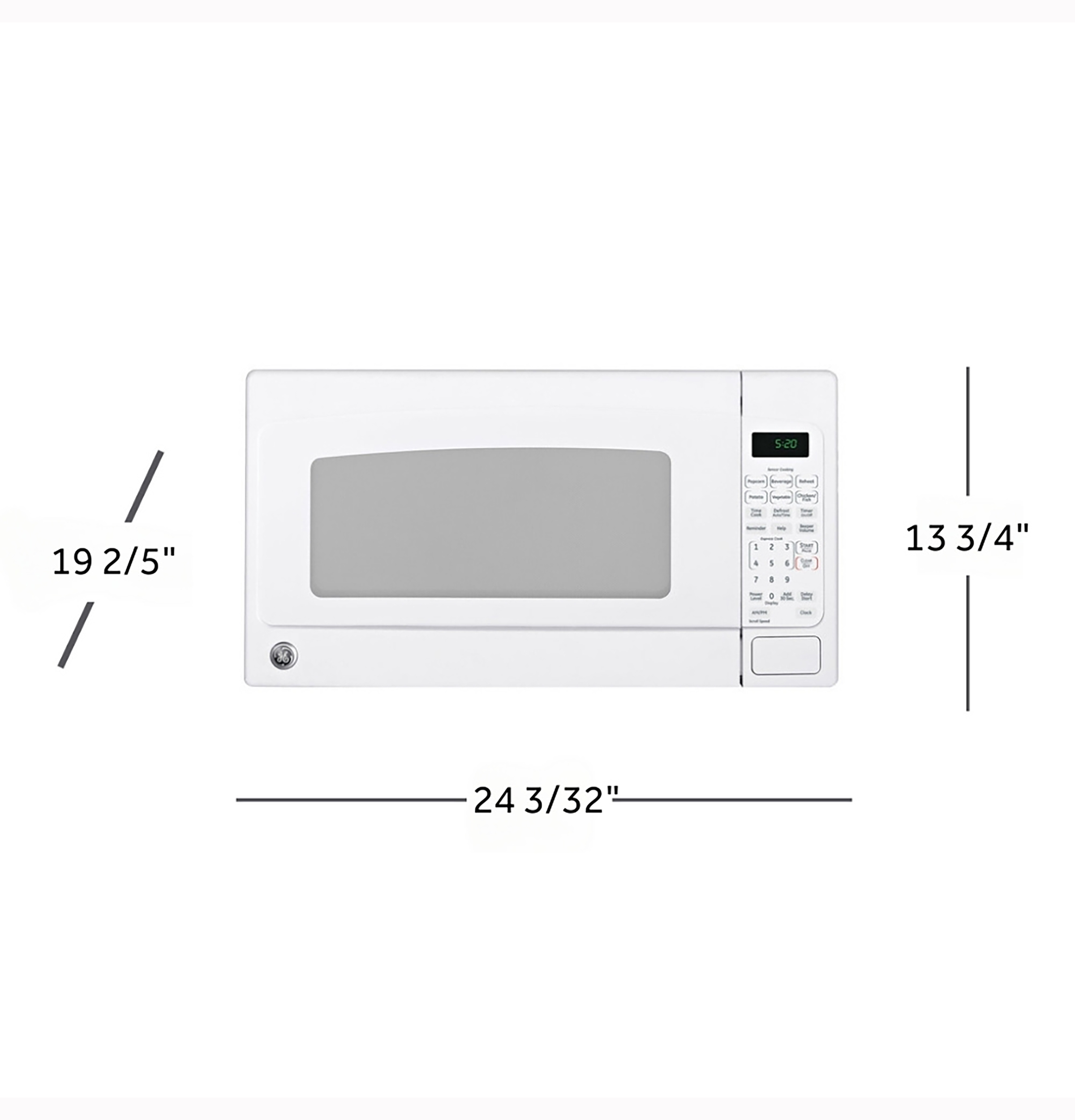 2.0 Cu. Ft. Capacity Countertop Microwave Oven view 10