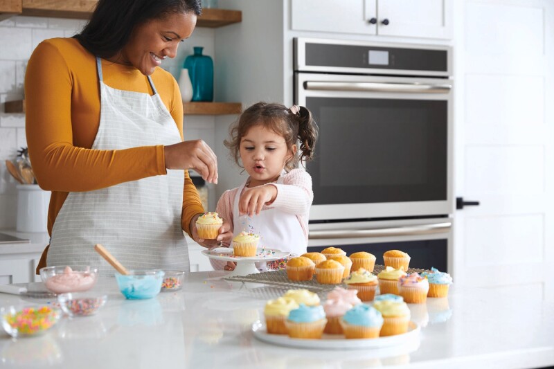 30" Double Electric Wall Oven with 15+ Ways To Cook, Includes Free Air Fry Tray GCWD3067AFA1