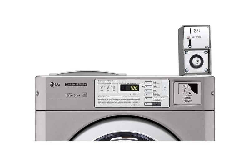 3.7 cu.ft Standard Capacity Frontload Washer Coin GCWF1069CD3, product image 8 of 12
