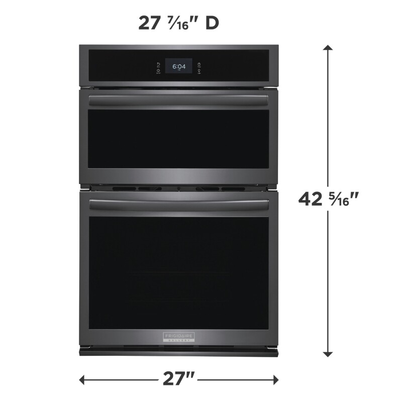 27" Electric Wall Oven and Microwave Combination with 15+ Ways To Cook view 2