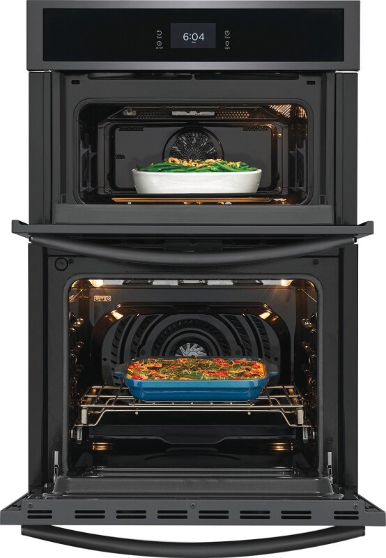 27" Electric Wall Oven and Microwave Combination with 15+ Ways To Cook view 2