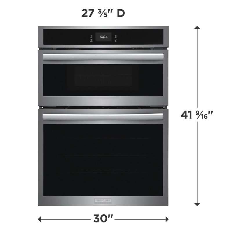 30" Electric Wall Oven and Microwave Combination with 15+ Ways To Cook view 2