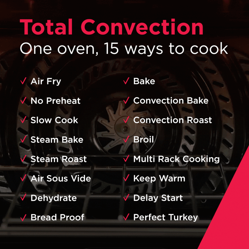 30" Electric Wall Oven and Microwave Combination with 15+ Ways To Cook view 6