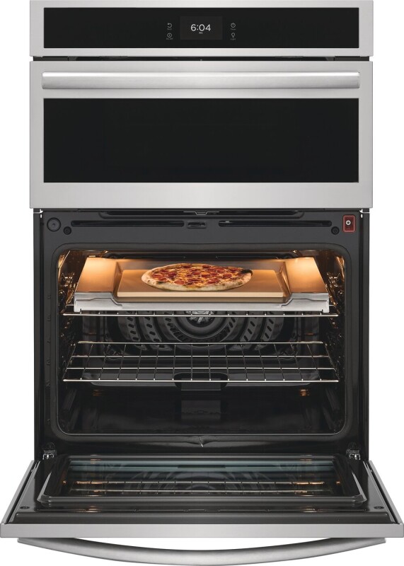 30" Electric Wall Oven and Microwave Combination with Stone-Baked Pizza view 19