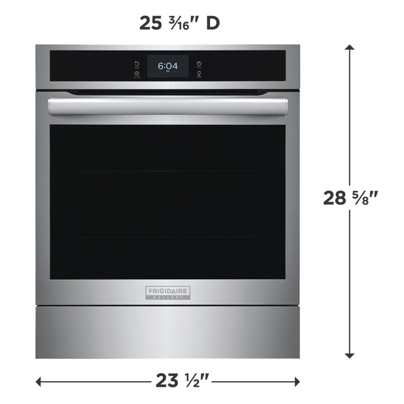 24" Single Electric Wall Oven with Air Fry view 10