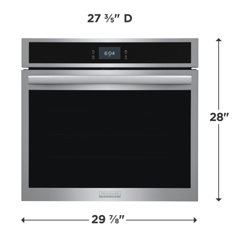 30" Single Electric Wall Oven with 15+ Ways To Cook, Includes Free Air Fry Tray GCWS3067AFA1