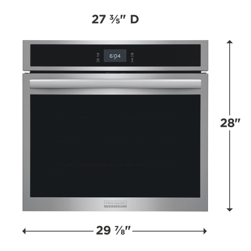 30" Single Electric Wall Oven with Stone-Baked Pizza view 11
